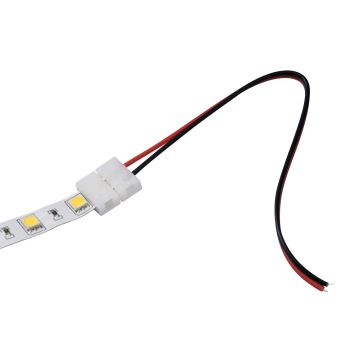 Flexibler einseitiger Anschluss für 2-polige LED-Streifen 10 mm