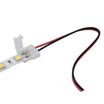 Flexibler einseitiger Anschluss für 2-polige LED-Streifen 10 mm