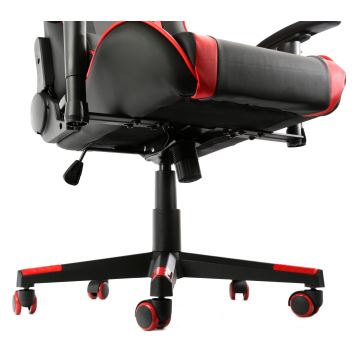 Gaming-Stuhl VARR Monaco schwarz/rot