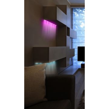 Globo - Dimmbarer LED-RGB-Streifen LED/12W/230V 2m + Fernbedienung