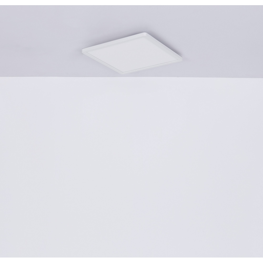 Globo - Dimmbare LED-Deckenleuchte für das Badezimmer LED/18W/230V 29,4x29,4 cm IP44 weiß