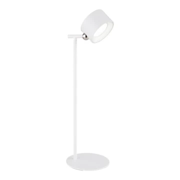 Globo - Dimmbare LED-Tischlampe mit Touch-Funktion 4in1 LED/4W/5V 3000/4000/5000K 1200 mAh weiß