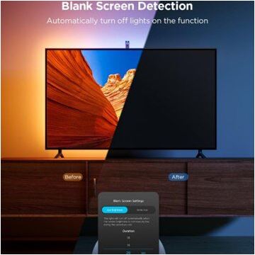 Govee - SET 2x Hintergrundbeleuchtung TV 55-65" SMART LED-Hintergrundbeleuchtung RGBICW Wi-Fi