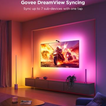 Govee - TV Backlight 3 Lite TV 55-65" SMART LED-Hintergrundbeleuchtung RGBICW Wi-Fi IP67 + Fernbedienung