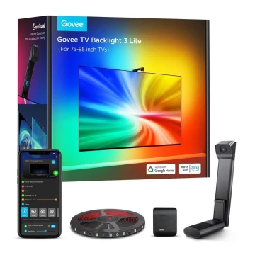 Govee - TV Backlight 3 Lite TV 75-85" SMART LED-Hintergrundbeleuchtung RGBICW Wi-Fi IP67 + Fernbedienung