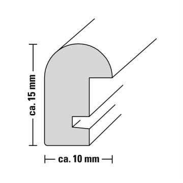 Hama – Fotorahmen 16,5x21,5 cm braun