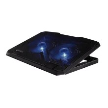 Hama - Kühlkissen für Laptop 2x Lüfter USB schwarz