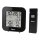 Hama – Wetterstation mit LCD-Display und Wecker 2xAA schwarz