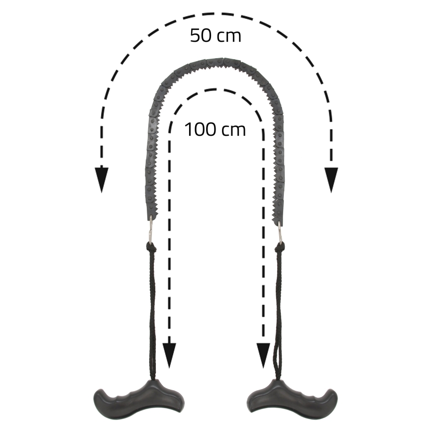 Handkettensäge schwarz