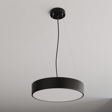 Hängeleuchte an Schnur CLEO 3xE27/24W/230V d 40 cm schwarz IP54