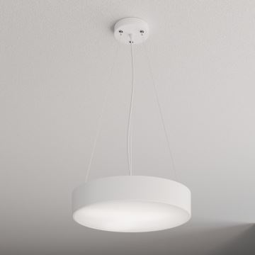 Hängeleuchte an Schnur CLEO 3xE27/24W/230V d 40 cm weiß IP54