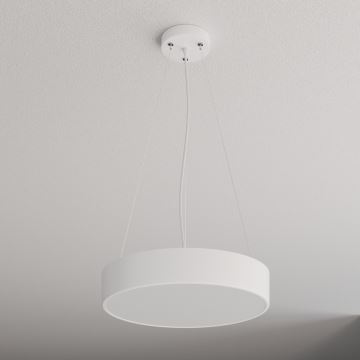 Hängeleuchte an Schnur CLEO 3xE27/24W/230V d 40 cm weiß IP54