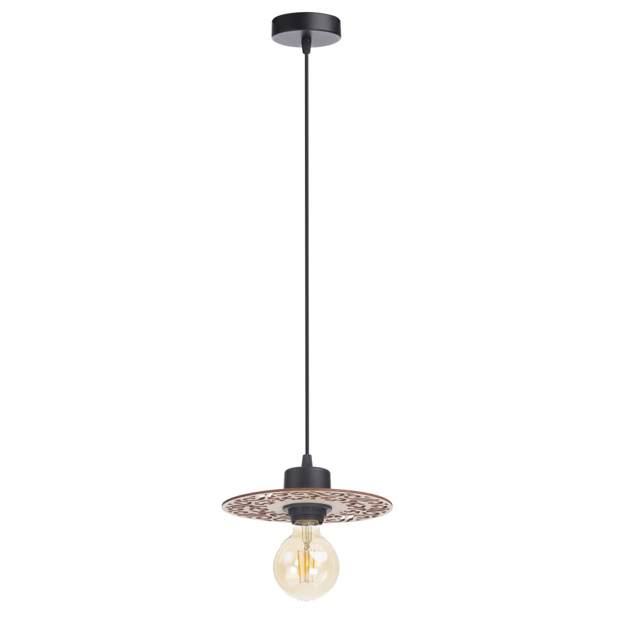 Hängeleuchte an Schnur FALCO 1xE27/60W/230V d 20 cm beige