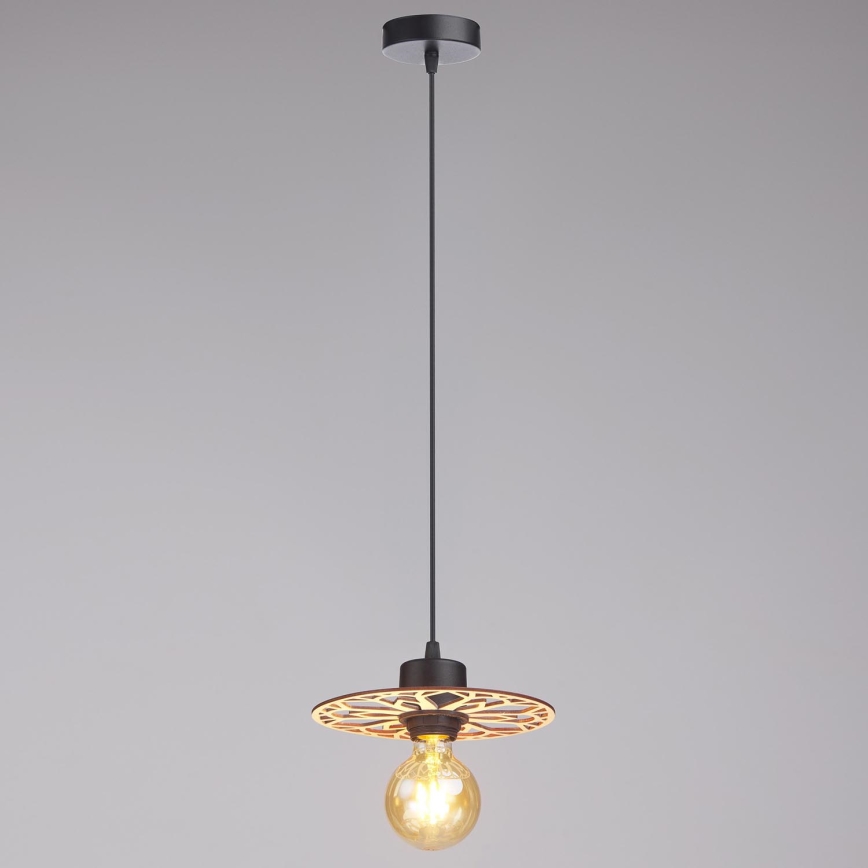 Hängeleuchte an Schnur FALCO 1xE27/60W/230V d 20 cm beige