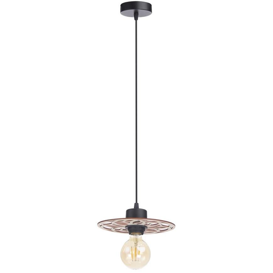 Hängeleuchte an Schnur FALCO 1xE27/60W/230V d 20 cm beige