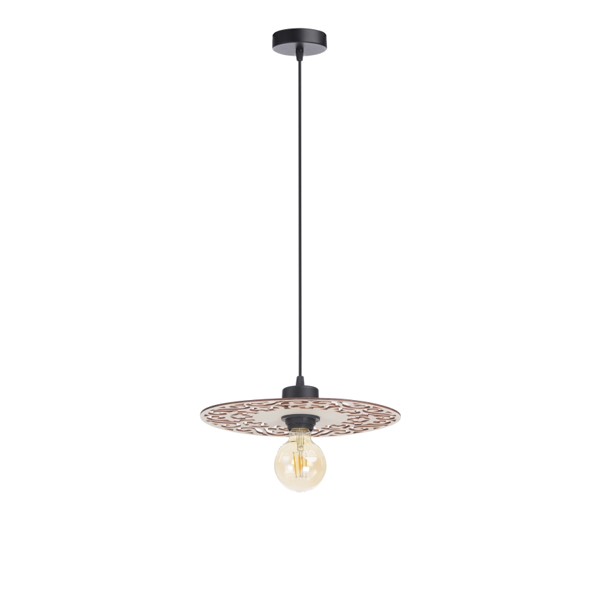 Hängeleuchte an Schnur FALCO 1xE27/60W/230V d 30 cm beige