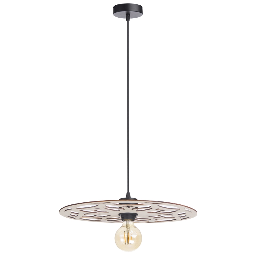 Hängeleuchte an Schnur FALCO 1xE27/60W/230V d 40 cm beige