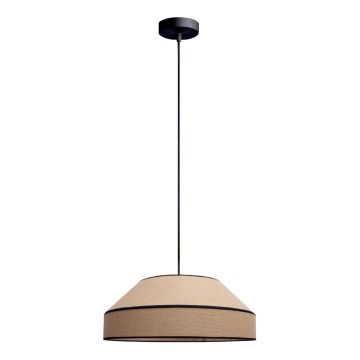 Hängeleuchte an Schnur MANISO 1xE27/60W/230V d 45 cm beige