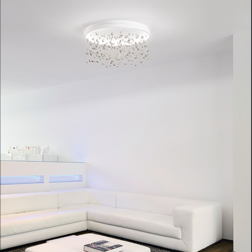 Ideal Lux - Dimmbare LED-Aufbauleuchte ARMONY LED/77W/230V d 75 cm