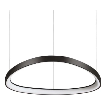 Ideal Lux - Dimmbare LED-Hängeleuchte an Schnur GEMINI LED/48W/230V d 61 cm schwarz