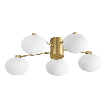 Ideal Lux - LED-Aufbauleuchte HERMES 5xG9/3W/230V golden