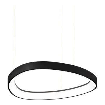 Ideal Lux - LED-Hängeleuchte an Schnur GEMINI LED/38W/230V d 42,5 cm schwarz