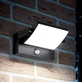 Ideal Lux - LED-Outdoor-Wandleuchte mit Sensor SWIPE LED/20,5W/230V IP54 anthrazit