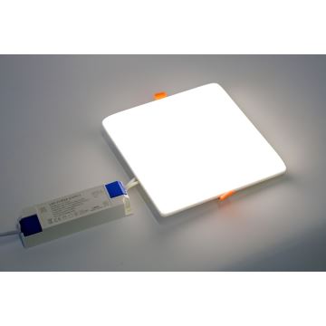 LED-Badezimmer-Einbauleuchte LED/24W/230V 2700-6500K IP44 quadratisch