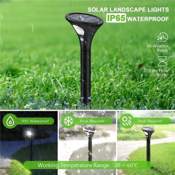 LED-Solarleuchte mit Sensor LED/1W/3,7V 6000K IP65