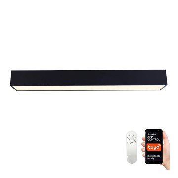 Immax NEO 07074-90 - Dimmbare LED-Deckenleuchte CANTO LED/50W/230V schwarz Tuya + Fernbedienung