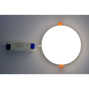 Immax NEO 07109KD - SET 3x Dimmbare LED-Einbauleuchte für Badezimmer PRACTICO LED/24W/230V Tuya IP44 + Fernbedienung