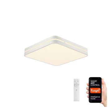 Immax NEO 07155-W30 - LED Dimmbare Deckenleuchte NEO LITE PERFECTO LED/24W/230V Wi-Fi Tuya weiß + Fernbedienung