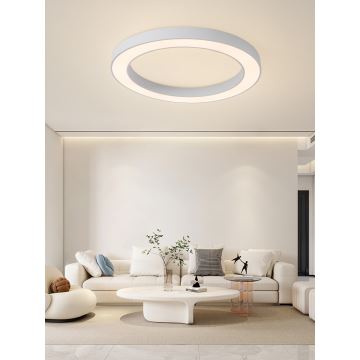 Immax NEO 07213L - Dimmbare LED-Deckenleuchte PASTEL LED/68W/230V 95 cm weiß Tuya + Fernbedienung