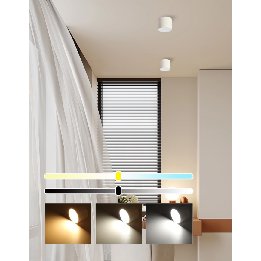 Immax NEO 07243L - Dimmbare LED-Deckenleuchte RONDATE LED/32W/230V 16,5 cm Wi-Fi Tuya