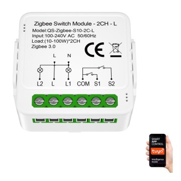 Immax NEO 07572L - Smart-Steuerung NEO LITE V8 2-Tasten Tuya