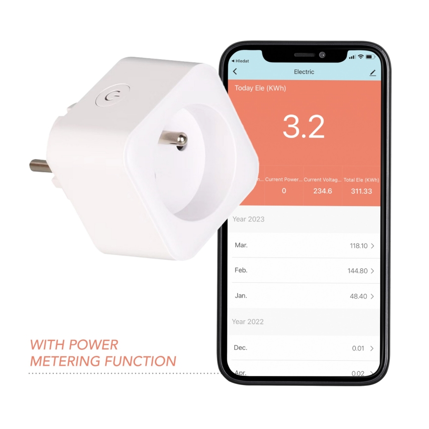 LEDVANCE - Smart WiFi Plug Steckdose CH (230V) - Zeitschaltuhr - weiss