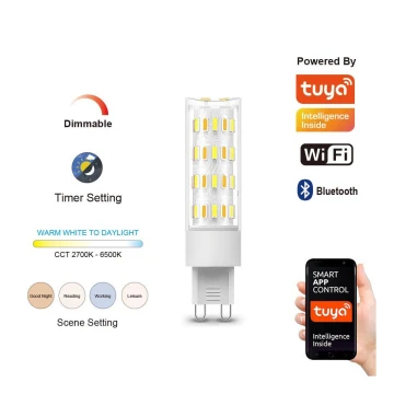 Immax NEO 07763L – Dimmbare LED-Glühbirne NEO LITE G9/4W/230V 2700-6500K Wi-Fi Tuya