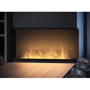 InFire – BIO-Einbaukamin 100x50 cm 3kW schwarz