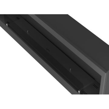 InFire - BIO-Einbaukamin 150x50 cm 4,2kW schwarz