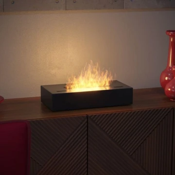 InFire - BIO-Kamin 8x50 cm 3kW schwarz