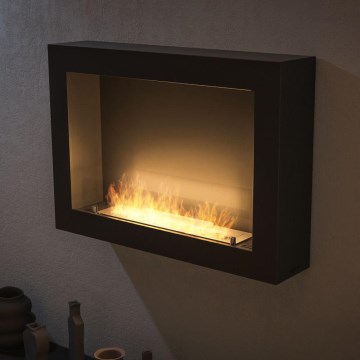 InFire – BIO-Wandkamin BIO 80x56 cm 3kW schwarz