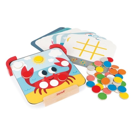 Janod - Magnetisches Puzzlespiel LEARNING TOYS