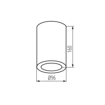 Badezimmerstrahler AQILO 1xE27/20W/230V IP65 weiß