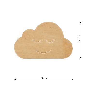 Kinder-Wandleuchte CLOUD 1xE14/10W/230V Wolke