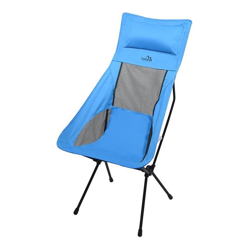 Klappbarer Campingstuhl blau 105 cm