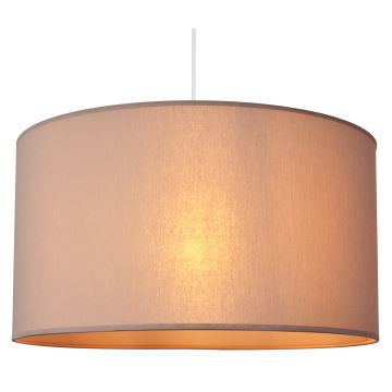 Kronleuchter an einer Schnur ALBA 1xE27/60W/230V d. 45 cm beige