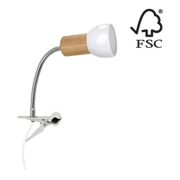 Lampe mit Clip SVENDA 1xE27/60W/230V – FSC-zertifiziert