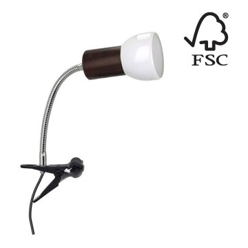 Lampe mit Clip SVENDA 1xE27/60W/230V – FSC-zertifiziert