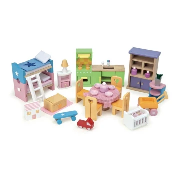 Le Toy Van - Kompletter Satz Puppenhausmöbel Starter