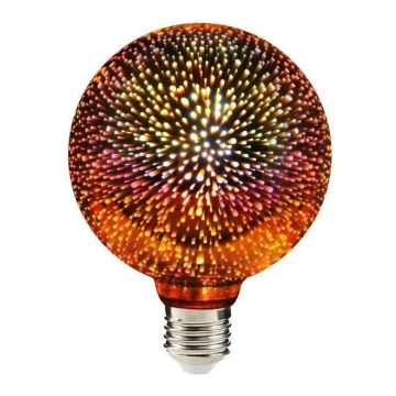 LED 3D Dekorative Glühlampe E27/2W/230V - Aigostar